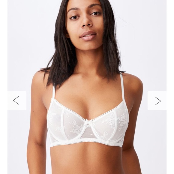 Cotton On pink lingerie bra 10A - Picture 2 of 3